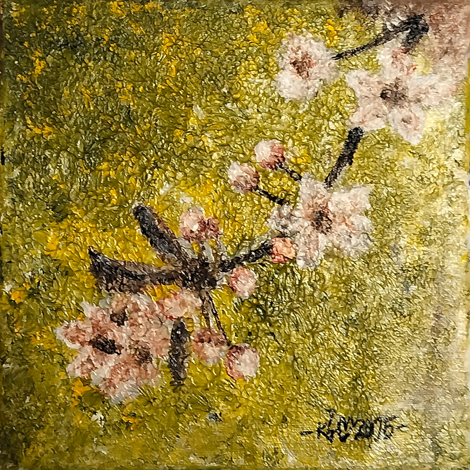 The painting CherryBlossom No.1501