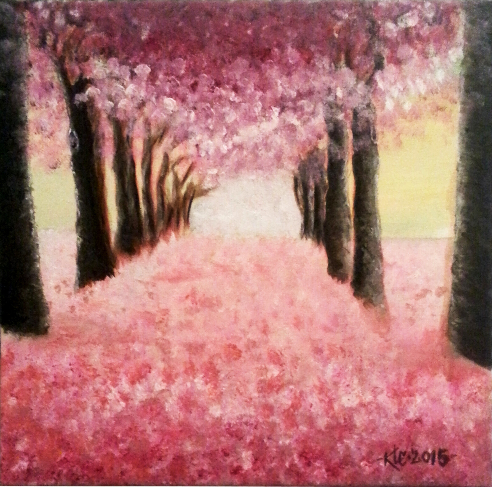 The painting CherryBlossom No.1503